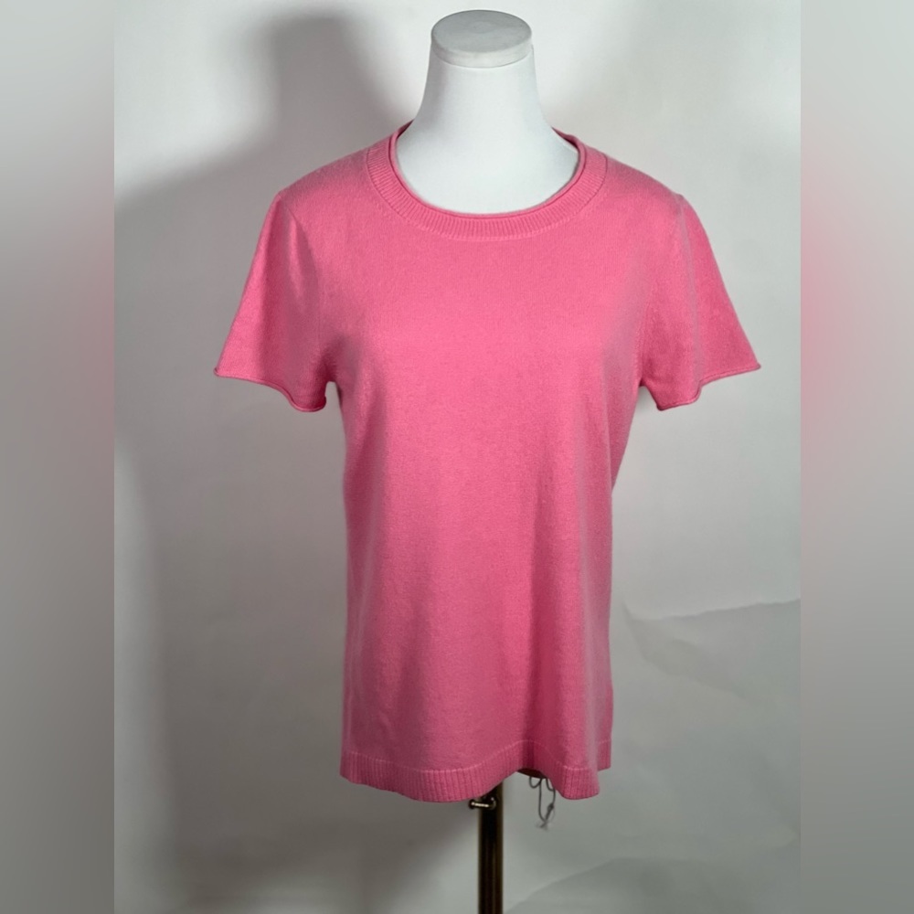 J. Crew Relaxed Cashmere Crewneck Sweater Tee